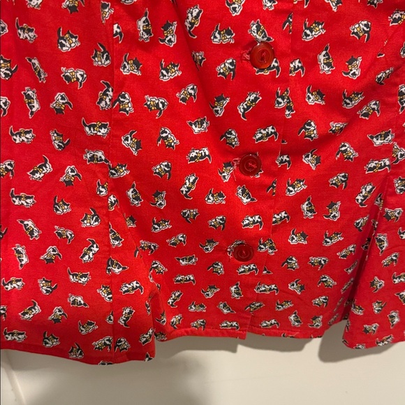 Heart of Haute Kitten Tie top Red Sleeveless Blouse 1X - Picture 5 of 7